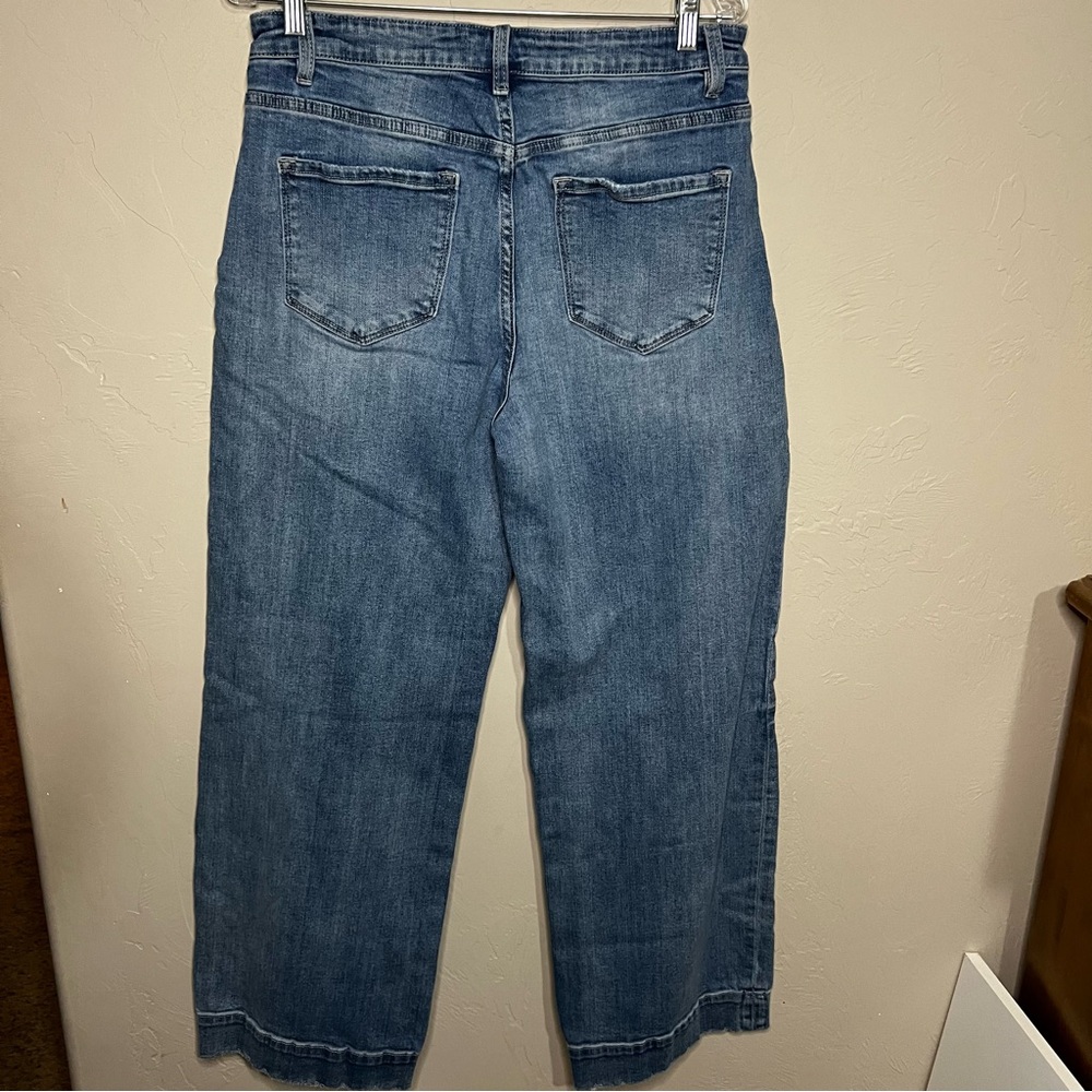 Flying Monkey Light Blue Wide Leg Jeans - Picture 10 of 14